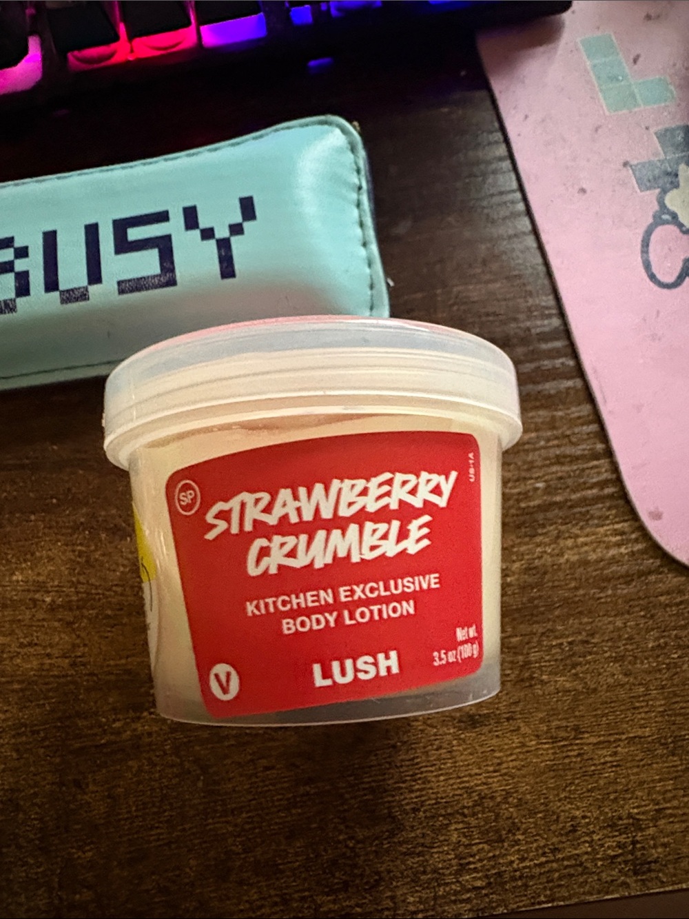 Lush Strawberry Crumble Body Lotion